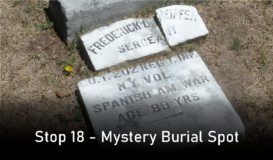 Stop 18 - Mystery Burial Spot